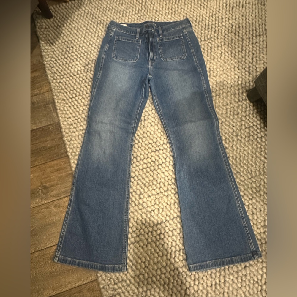 Classic Blue Women's Jeans. 70s flair